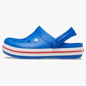 Crocs - croc band blue kids size 1